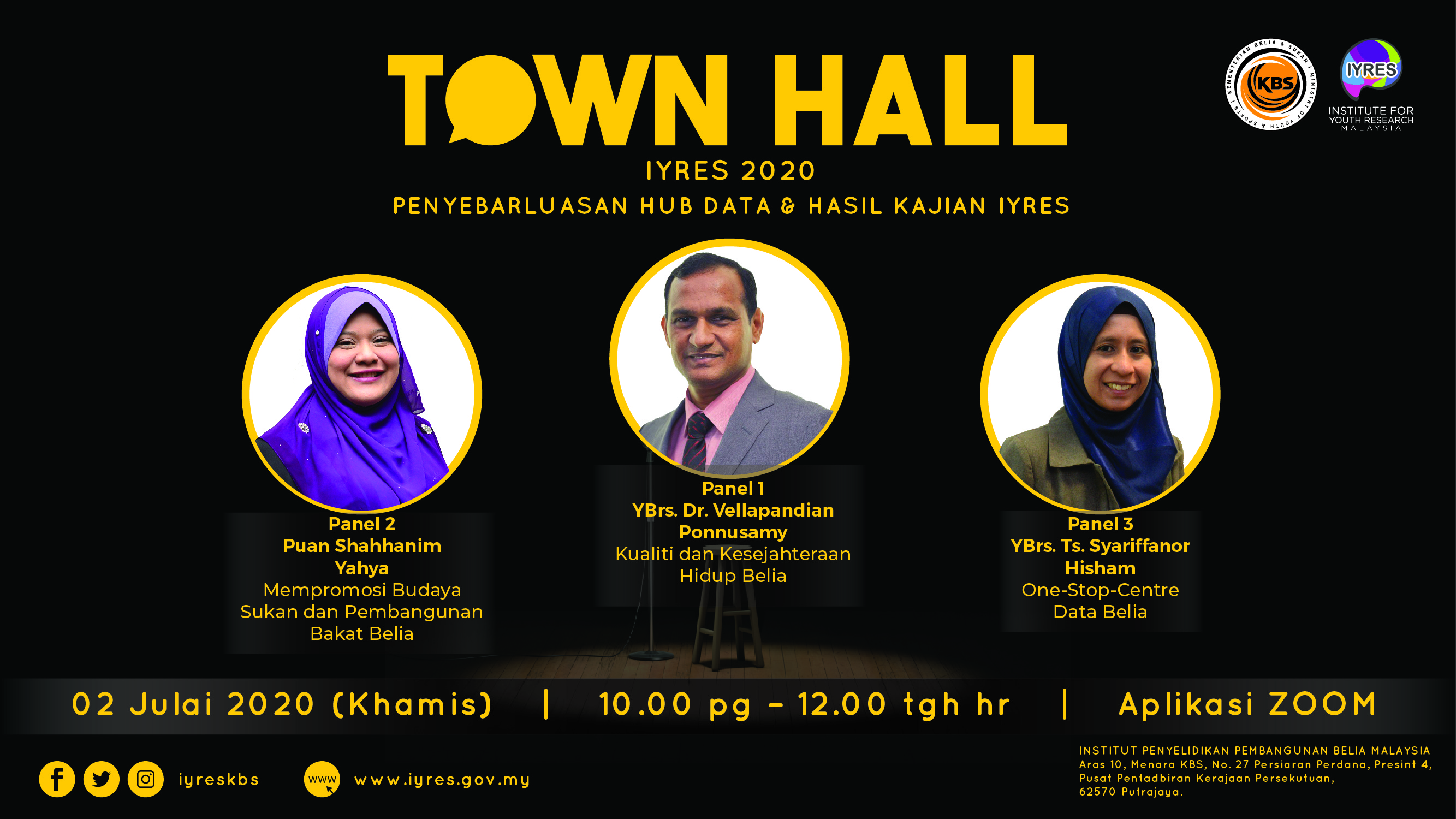 Town Hall IYRES 2020